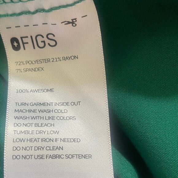 Figs Technical Collection V-Neck Scrub Top Sz XL - Picture 4 of 4